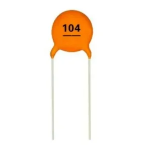 0.1µF Ceramic Capacitor – Pack of 50 for Electronics Projects