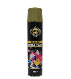 – PAINT SPRAY GOLD R/PALE MET 300ML